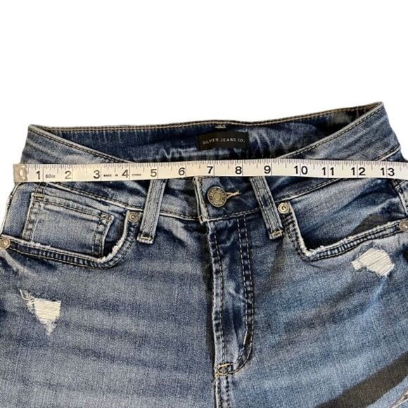 Silver Women's Avery Slim Bootcut Jeans Size 27 - Picture 12 of 12